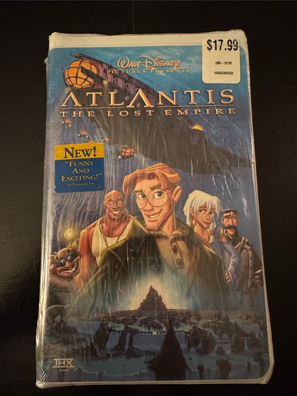 Walt Disney’s ~ Atlantis: The Lost Empire ~ VHS 📼 Unopened Sealed ~ Movie 🍿